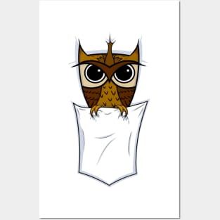 Pocket Owl Posters and Art